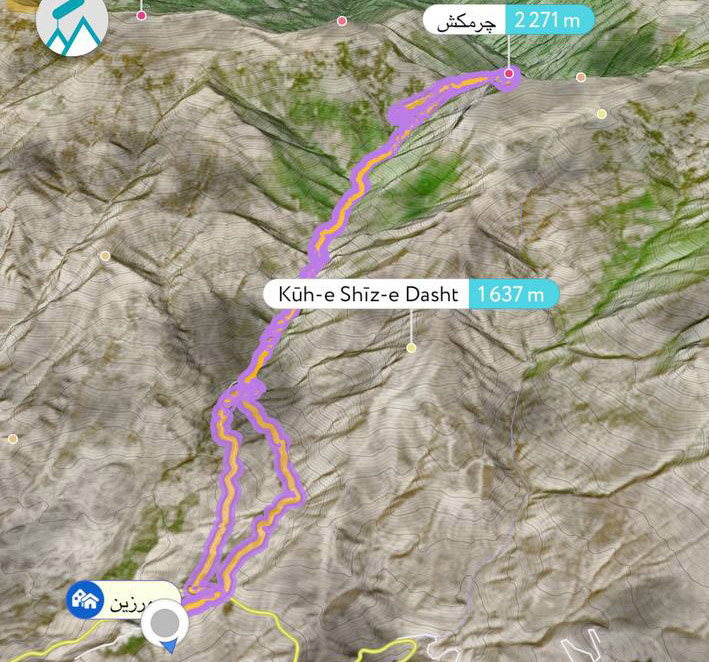 جی پی اس قله چرمکش