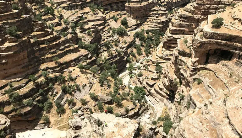 چگونه به ته دره شیرز برویم